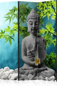 Διαχωριστικό με 3 τμήματα - Buddha: Beauty of Meditation [Room Dividers]