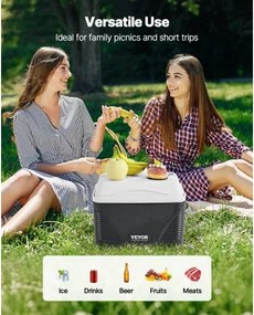 VEVOR Portable Cooler 8.5 QT Insulated Cooler 12 Can Capacity with Handles