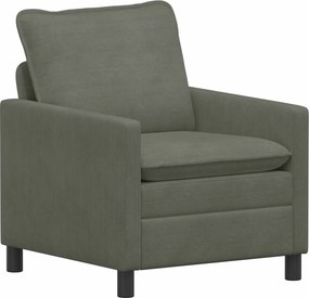 vidaXL Σετ Καναπέ 2 pcs Ανοιχτό γκρι Ύφασμα