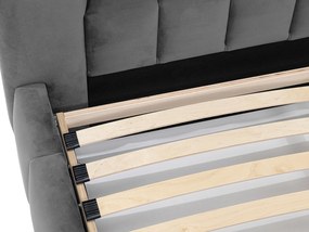 Επενδυμένο Κρεβάτι Amaro-Λαδί-140 x 200