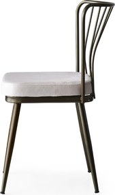 Καρέκλα 4τμχ Mink YILDIZ 43x42x82