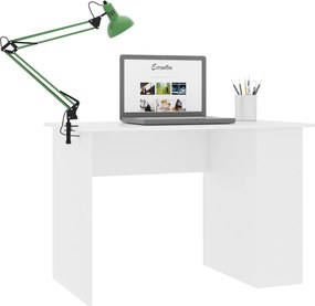 vidaXL Γραφείο Λευκό 110 x 60 x 73 εκ. από Μοριοσανίδα