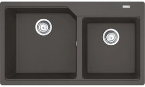 Franke Urban UBG 620-86 Ένθετος Γρανιτένιος Νεροχύτης 90cm Slate Grey