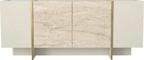 Μπουφές Τραβερτίνη / Sandstone VEYRON 180x46,6x75,5