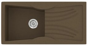 Sanitec Classic 328 Granite Rust Ένθετος Νεροχύτης 55 cm