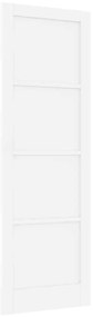 vidaXL Εσωτερική Πόρτα Λευκό 78 x 232 cm Κόντρα πλακέ