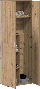 vidaXL Highboard artisan δρυς 60 x 35 x 180 εκατοστά