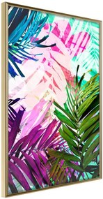 Αφίσα - Vibrant Jungle - 20x30 - Χρυσό - Χωρίς πασπαρτού