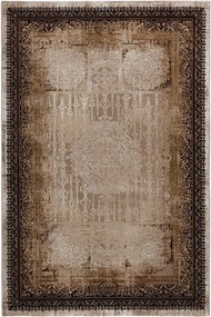 Χαλί Indilook 5091A 68 Vison-Cream Βιοκαρπέτ 80X150cm