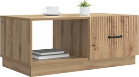 vidaXL Τραπεζάκι σαλονιού Artisan Δρυς 90 x 50 x 37 εκ
