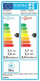 Κλιματιστικό Olimpia Splendid 02456 Λευκό
