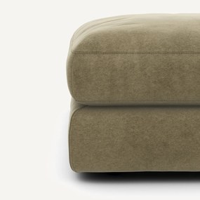 Πουφ από λινό βελούδο, SKANDER