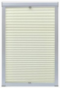 vidaXL Στόρι Σκίασης Πλισέ Κρεμ SK08