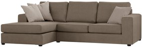 Γωνιακός καναπές Lina-Gkri Anoixto-245 x 170 εκ.-Με Μπαούλο