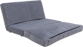 Διθέσιος Καναπές Κρεβάτι Γκρι DIVIR 68x120x62