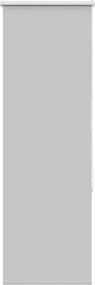 vidaXL Roller Blind Blackout ανοιχτό γκρι 50x150 cm Πλάτος υφάσματος