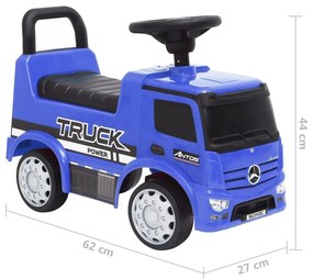 Αυτοκίνητο Παιδικό Περπατούρα Mercedes-Benz Φορτηγό Μπλε - Μπλε