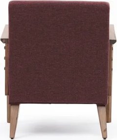 Πολυθρόνα Μπορντό KEMER 83x69x80