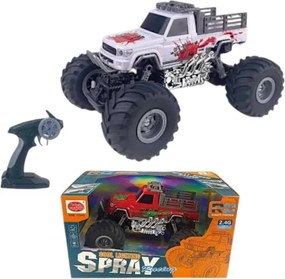 Τηλεκατευθυνόμενο αυτοκίνητο Τζιπ με ψεκασμό - 858-491B - 917550