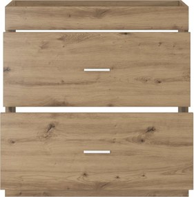 vidaXL Ντουλάπι Κάτω από τον Νιπτήρα Artisan Δρυς 78,5 x 37,5 x 81 εκ