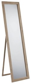 Καθρέπτης Δαπέδου Antonia 2050330 50x170cm Oak Mirrors & More Mdf, Glass