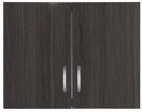 Πατάρι ντουλάπας Zelia pakoworld δίφυλλο wenge eo 79x42x60εκ - 249-000039