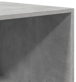 vidaXL Ντουλάπα Γκρι του Σκυροδέματος 50x50x200 εκ. Επεξεργασμένο Ξύλο