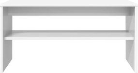 vidaXL Ντουλάπι TV Λευκό 80 x 35 x 40 εκ Επεξεργασμένο ξύλο