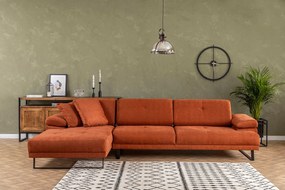 Corner Sofa Mustang Large Left - Orange Orange