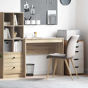 vidaXL Γραφείο Sonoma Δρυς 90 x 40 x 76 εκ. Επεξεργασμένο ξύλο