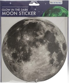 Αυτοκόλλητο Τοίχου Που Φωσφορίζει Σελήνη 19.3cm