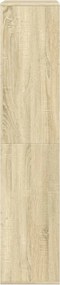 vidaXL Βιβλιοθήκη Sonoma Δρυς 100x33x155,5 εκ. από Επεξεργασμένο Ξύλο