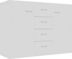vidaXL Μπουφές Λευκός 88 x 30 x 65 εκ. από Επεξ. Ξύλο