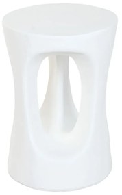 Βοηθητικό Τραπέζι Home ESPRIT Λευκό 35,5 x 35,5 x 51 cm