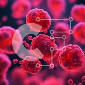 Intra Συλλεκτικό Ξύλινο Παζλ Plywood 4mm - Ομάδα Ερυθρών Αιμοσφαιρίων Σε Ξύλινο Κουτί - Διαστάσεις Puzzle: 10x10 cm – 25 κομμάτια