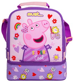 Ισοθερμική Τσάντα Φαγητού (22x16x28) Must Peppa Pig Super Cool 482797