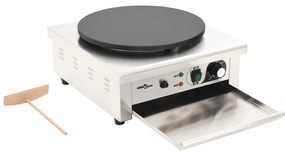 vidaXL Κρεπιέρα Ηλεκτρική με Αφαιρούμενο Δίσκο 3000 W 40 εκ.