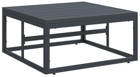 vidaXL Σετ Καναπέ Κήπου 11 pcs Ανθρακί Ατσάλι