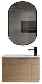 Σετ Επίπλου Mπάνιου CLEIO 60 Cappucino 60x35x155 εκ.
