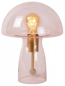 Φωτιστικό Επιτραπέζιο Fungo 10514/01/66 23x28cm 1xE27 60W Pink Lucide