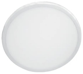 Φωτιστικό Πάνελ Χωνευτό LED 19W Λευκό 6000K 1520Lm Slim 2,5cm Φ23cm FLEXI1960RW ACA -FLEXI1960RW-Λευκό FLEXI1960RW