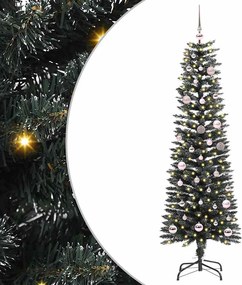 vidaXL Τεχνητό Χριστουγεννιάτικο Δέντρο με 150 LED Πράσινο 150 cm