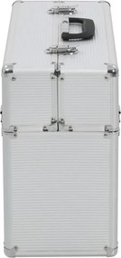 vidaXL Εργαλειοθήκη 47x36x20 εκ. Ασημί Αλουμινίου