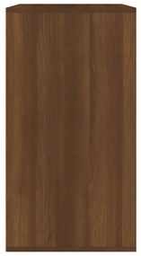 808840 vidaXL Ντουλάπι Καλλυντικών Καφέ Δρυς 80x40x75 εκ. Επεξ. ξύλο