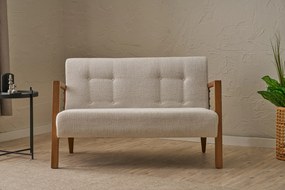 2-Seat Sofa Kemer - Cream Cream