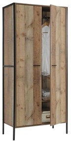 Ντουλάπα PALLET-W 84x52x180 Antique Oak