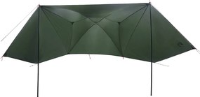 vidaXL Αυτοκινηταγιενν Στρατιωτικό Πράσινο 350 x 250 εκ