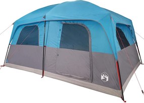 vidaXL Σκηνή Οικογενειακή 8 Ατόμων Αδιάβροχη Μπλε