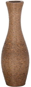 Βάζο 374-225-612 70cm Natural-Grey Rattan,Τεχνόδερμα