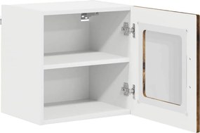 vidaXL Πάνελ πλυντηρίου πιάτων Kalmar 2 pcs Καπνιστό Δρύς